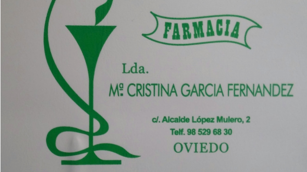 Farmacia Lda. Ma Cristina Garcia Fernandez