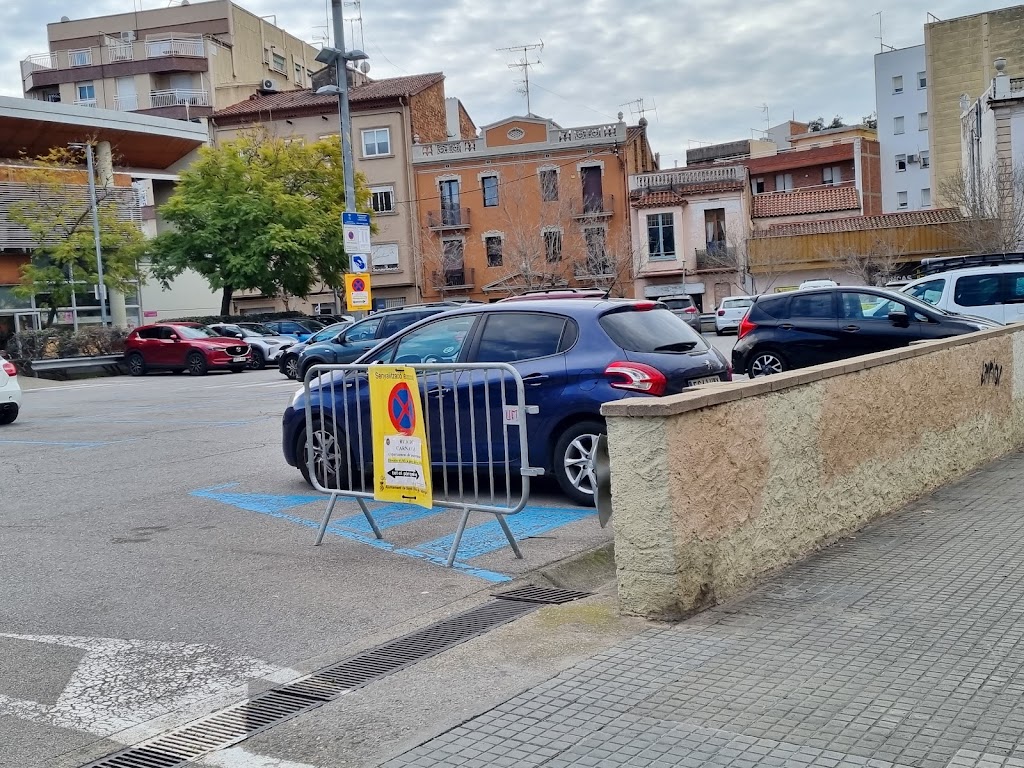 Estacionamiento de recarga electrica
