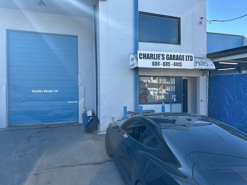 Charlie's Garage Ltd (win id: ....) auto repair shop