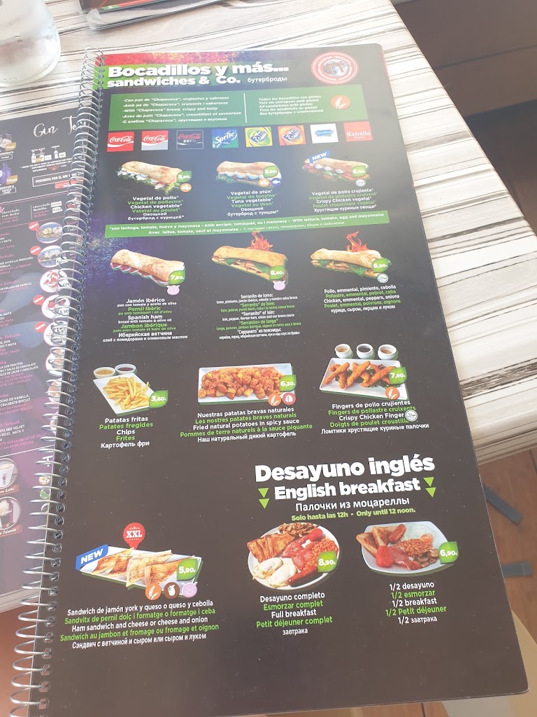 LUNATTIC SALOU — Carta