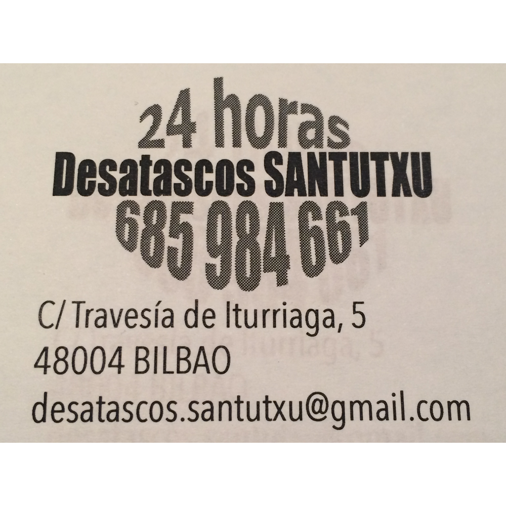 Desatascos Santutxu — Del propietario