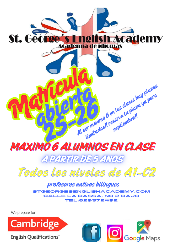 St. George's English Academy — Mas recientes