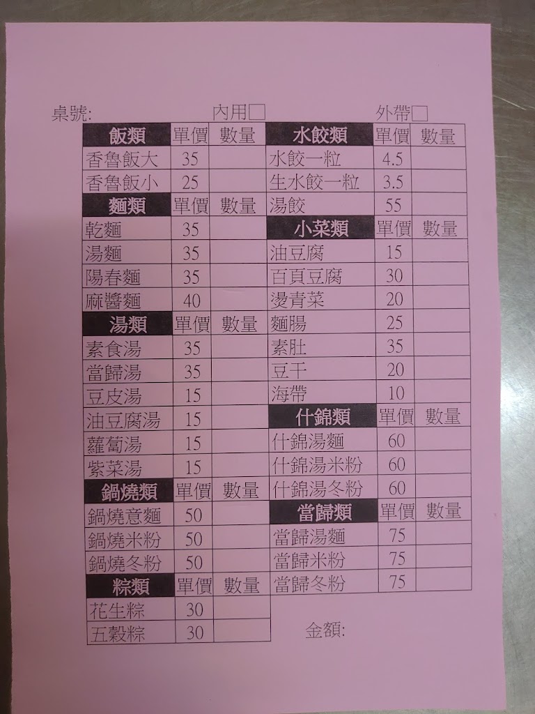 素食羹麵 的照片