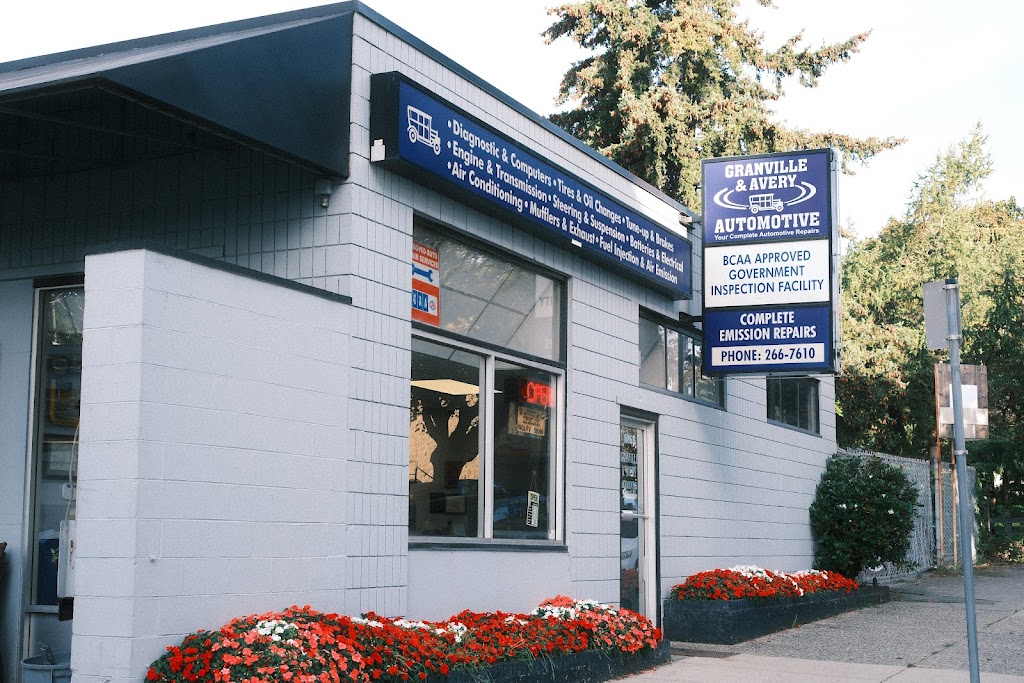 Granville & Avery Automotive auto repair shop
