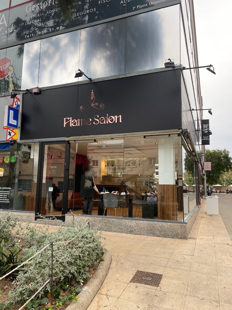 Flame Salon — Exterior