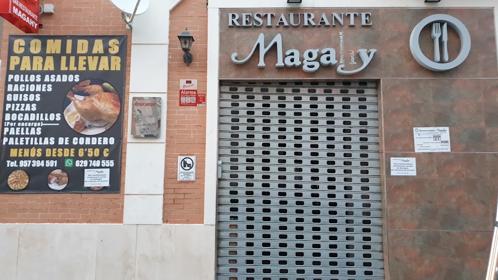 Restaurante Magahy — Carta