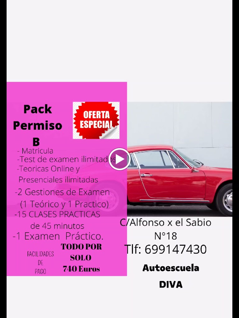 Auto escuela DIVA — Automovil