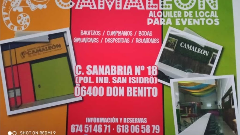 CAMALEON Alquiler local para eventos