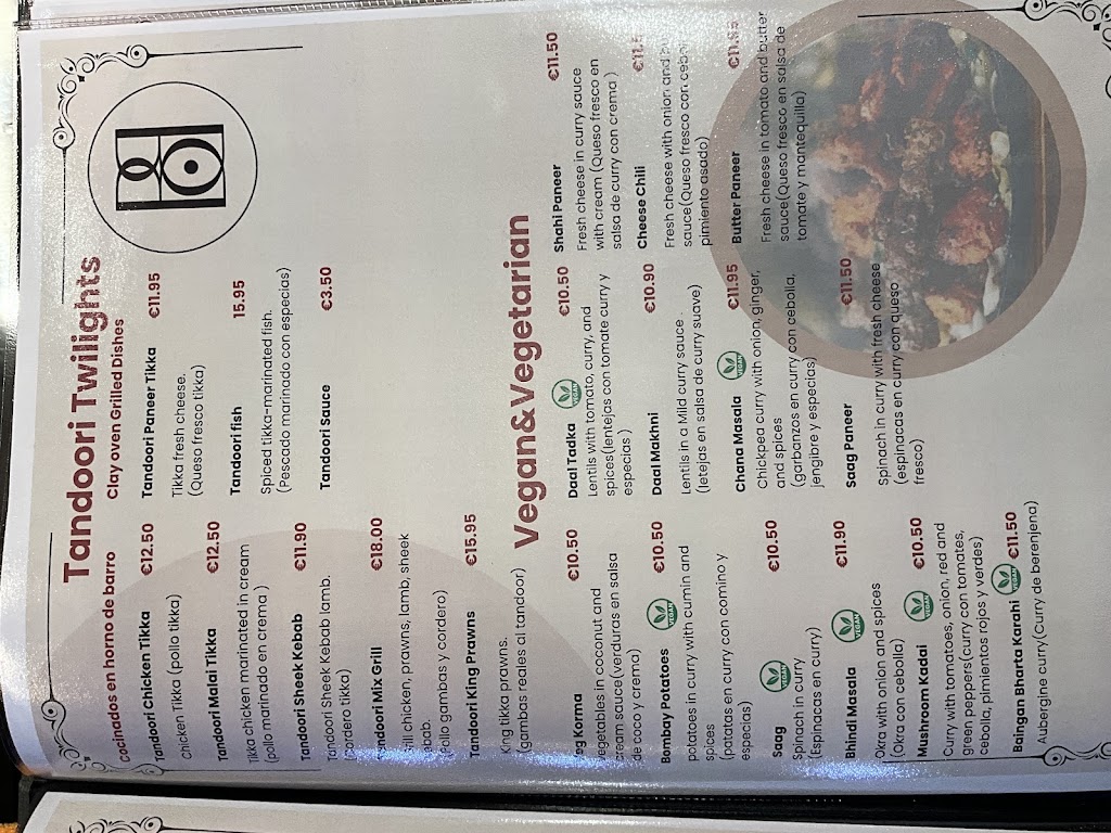 Restaurante Bul Bul — Carta
