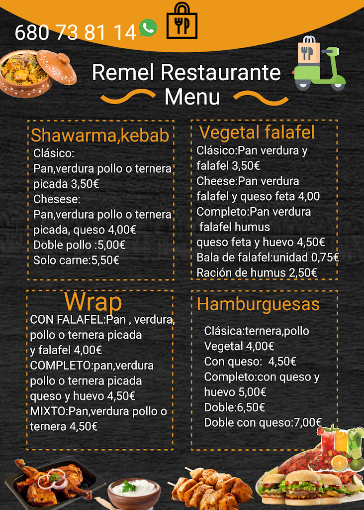 TACOBAB RESTAURANTE FRENCH TACOS KEBAB HALAL — Carta