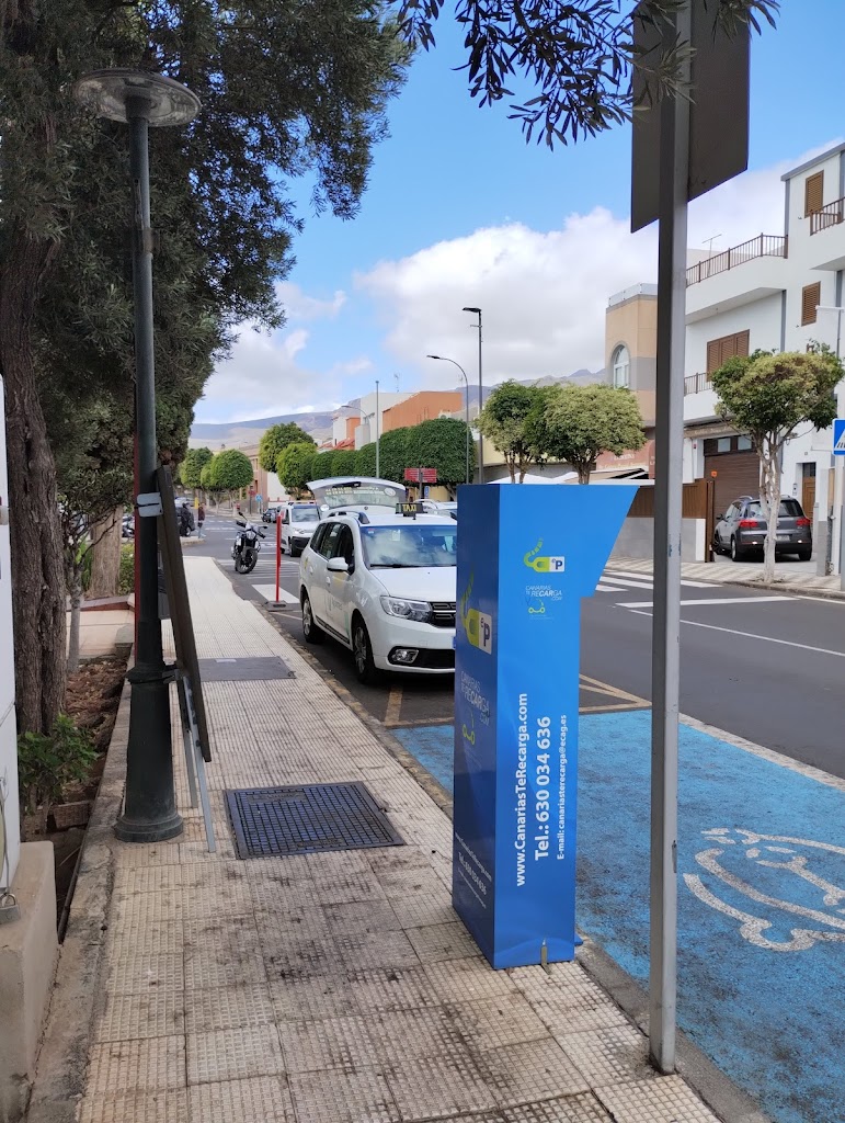 Punto de recarga electrica Repsol