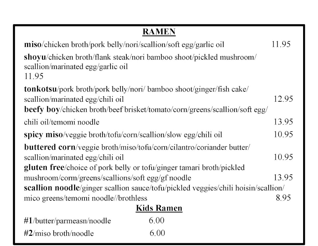  Easy Tyger | An Asian Gastropub