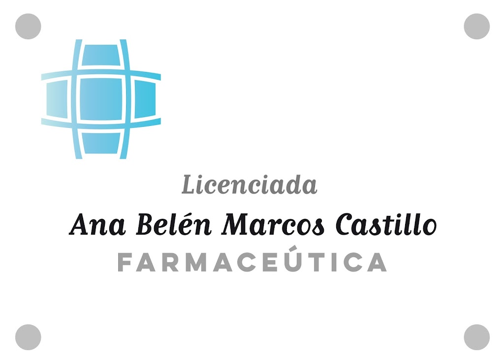 FARMACIA SAN GARCIA. Lda. Ana Belen Marcos Castillo.