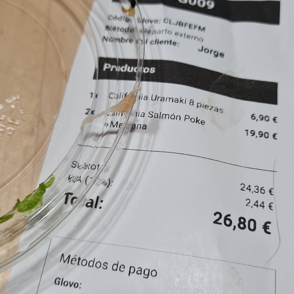 Kanae Poke & Sushi Sant Cugat — Carta