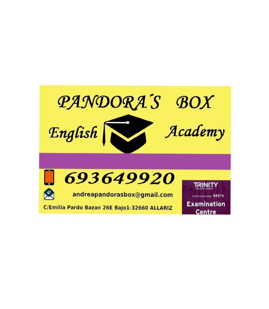 Pandora's Box English Academy — Del propietario