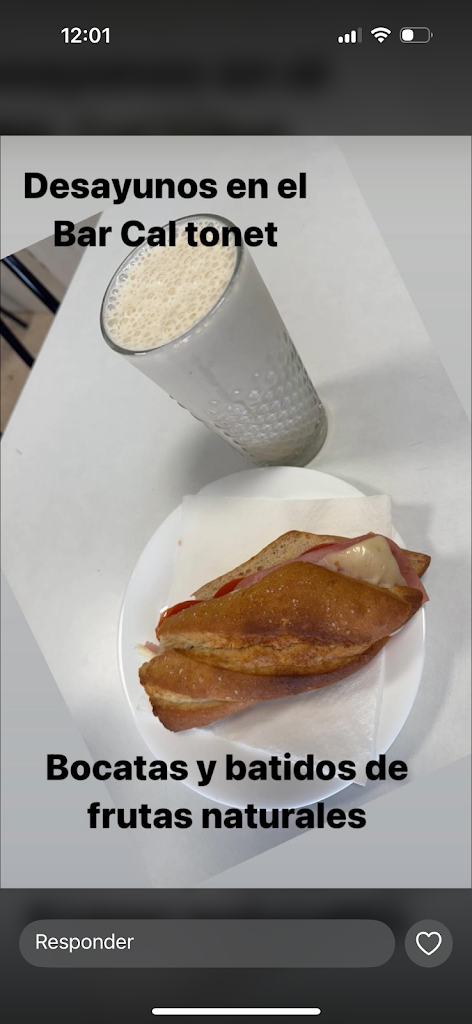El Cal tonet — Cafe
