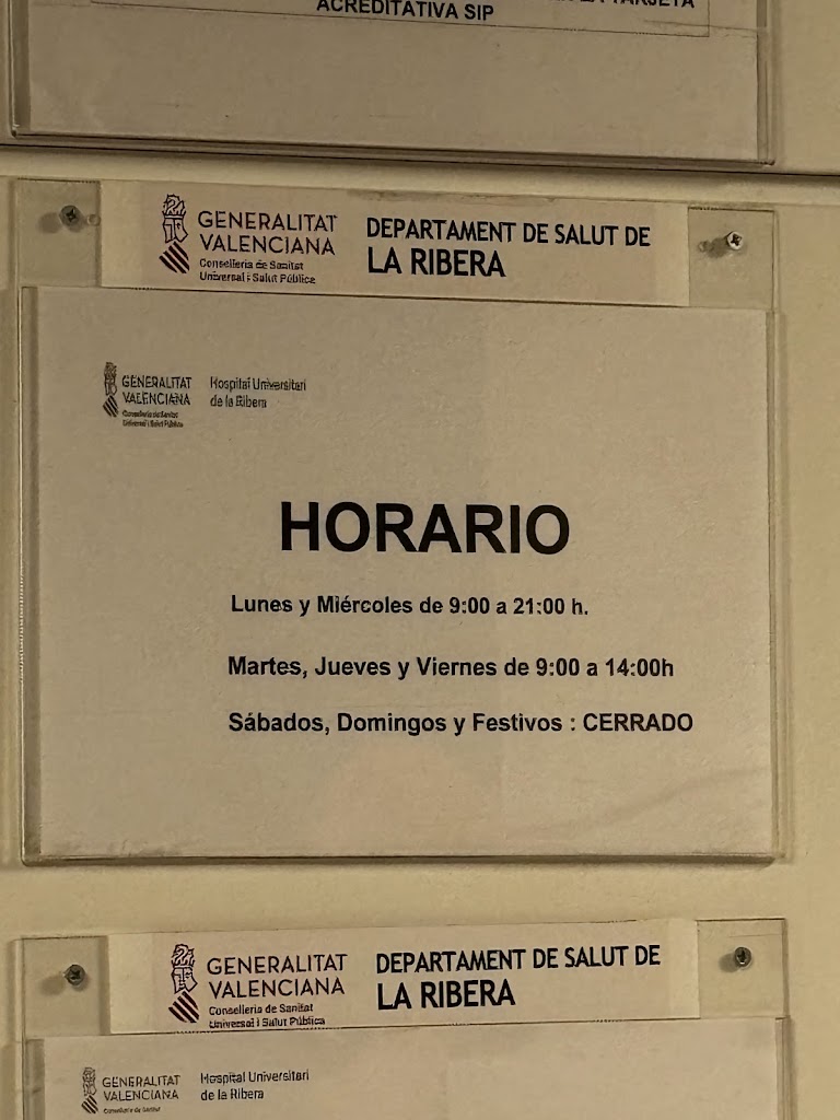 Farmacia Hospital Universitario La Ribera