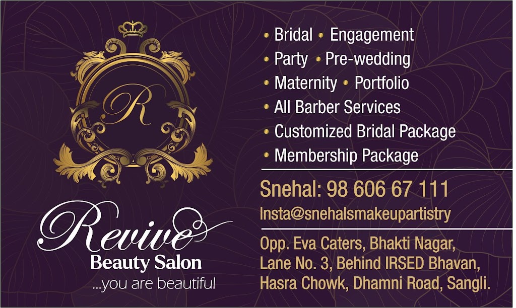 Revive Beauty Salon Best Beauty Parlour In Sangli Beauty Salon Sangli