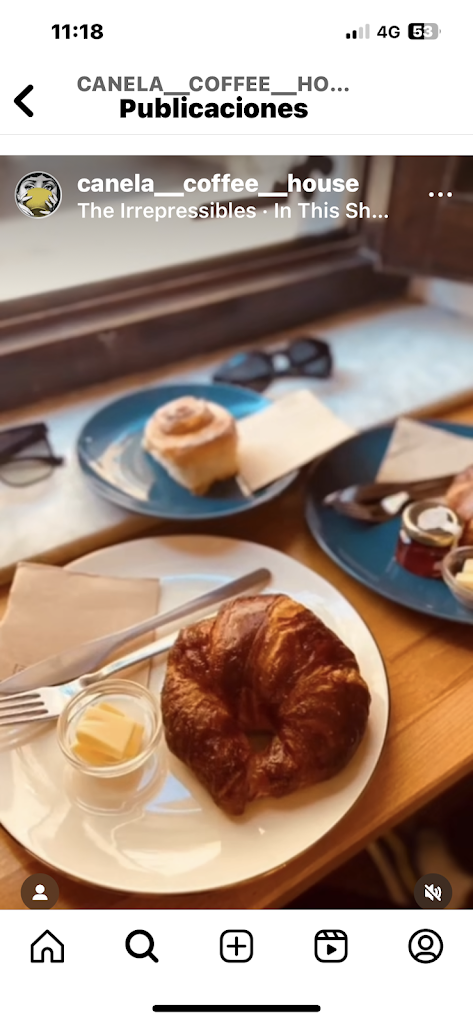 Canela Coffee house — Comida y bebida