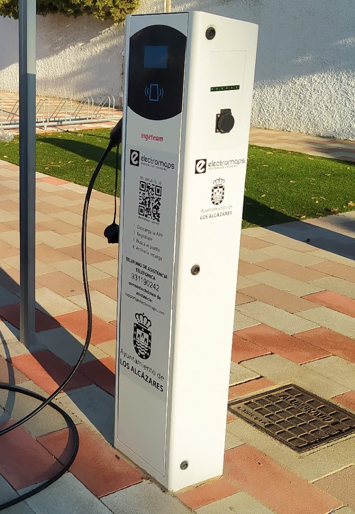 Estacion de carga de vehiculos electricos