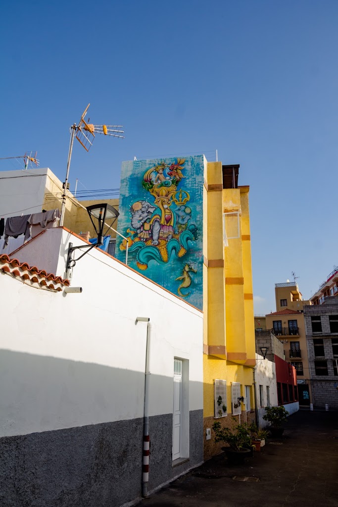 MURAL: Puerto de la Cruz: Si puedes sonarlo, puedes crearlo. Juliana