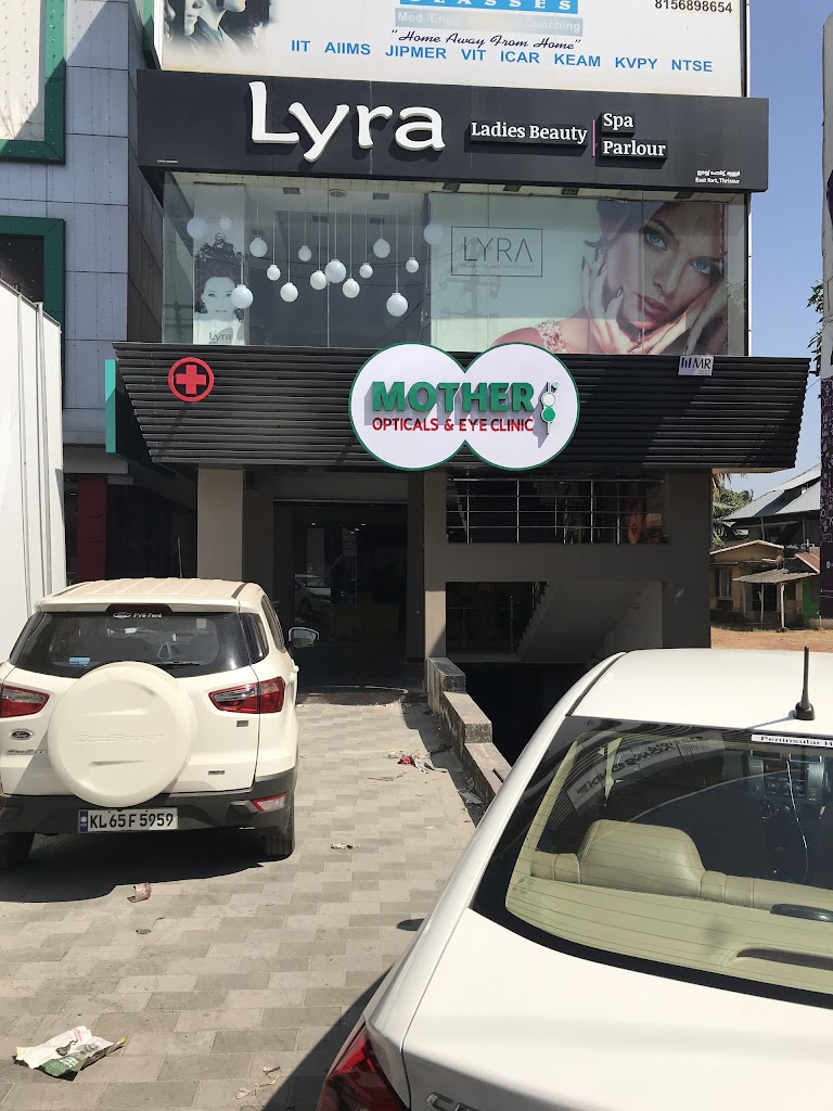Mother Opticals Thrissur East Forte Eye Test Contact Lens Sun Glass Frame Dental Clinic