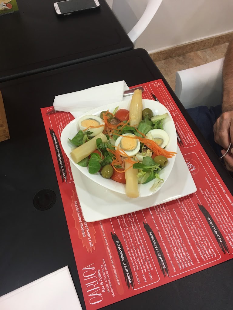 CARUCA BAR & COFFEE — Carta
