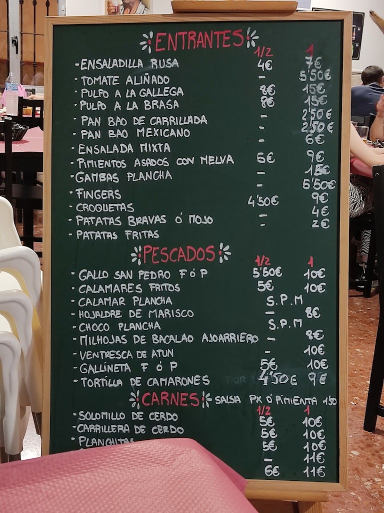 Restaurante Mikel "TOXA" — Carta