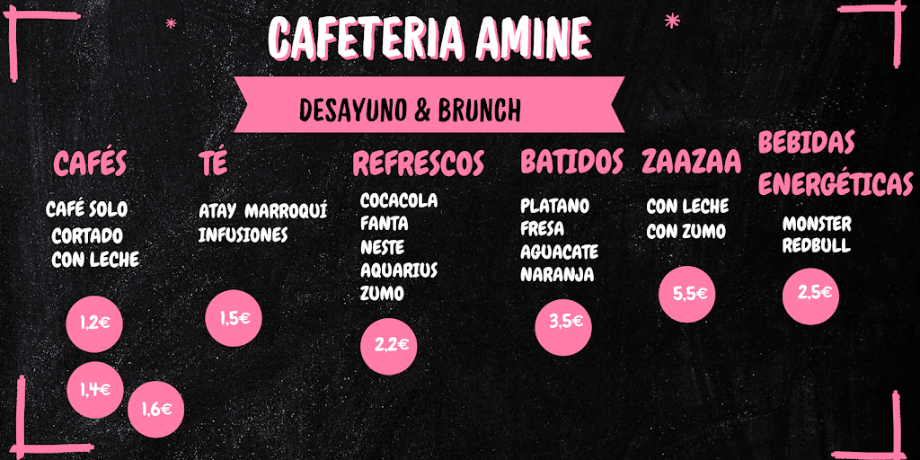 cafeteria Amine — Del propietario