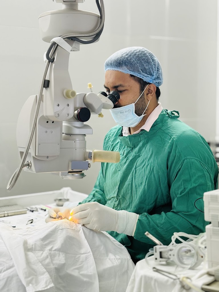 Dr Pranjal Mishra Retina Specialists Raipur Dr Mishras Hospital