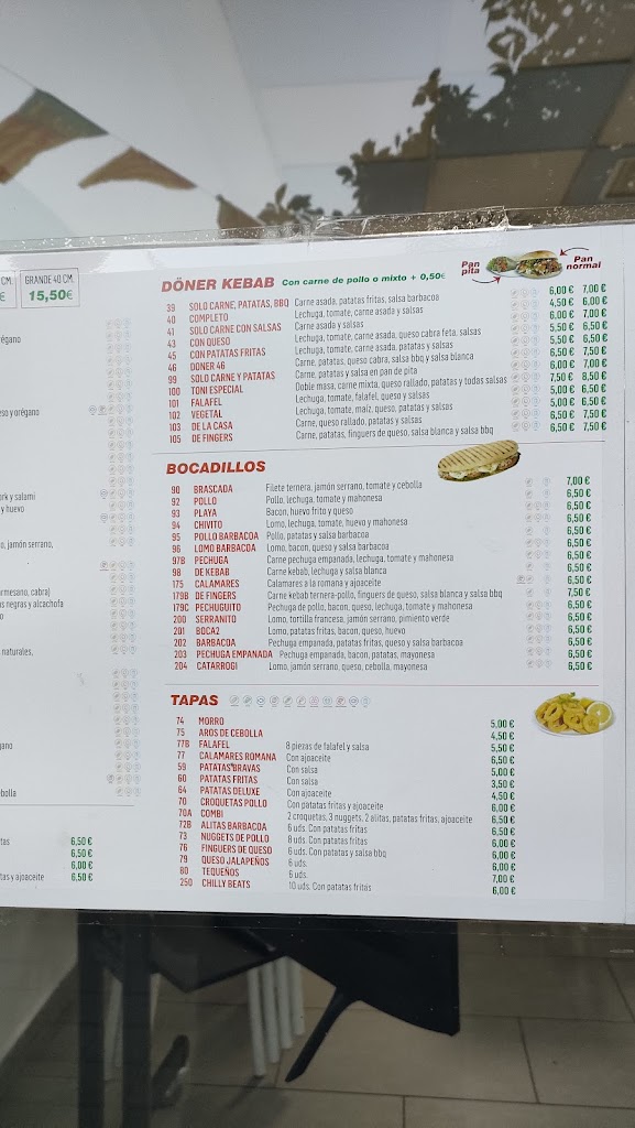 BOCA2CAFETERIA — Carta