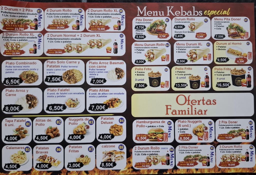 Chicken House Sant Cugat — Carta