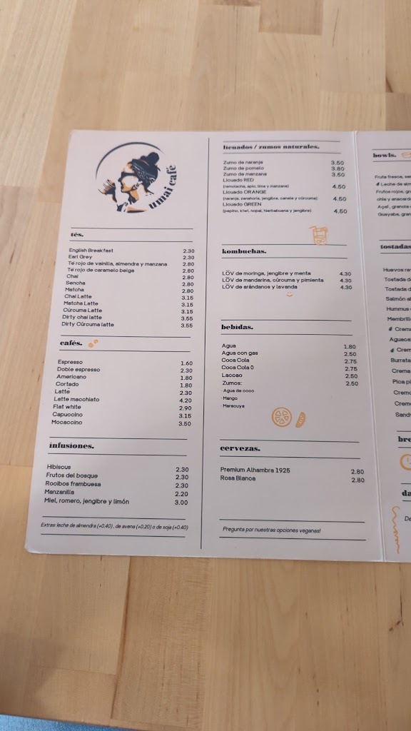 Umai Cafe | coffee shop and brunch — Carta