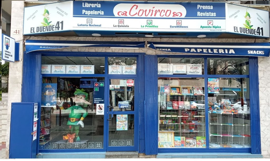 Papeleria Covirco / Loterias y Apuestas El Duende Del 41.