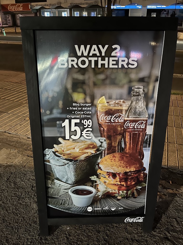 Way2Brothers Restaurant — Carta