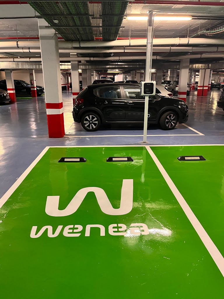 Estacion de carga Wenea — Interior