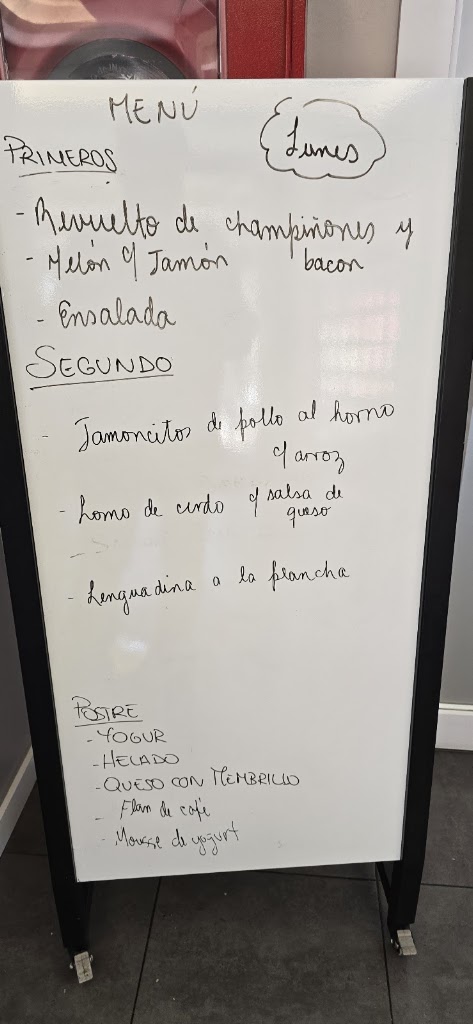 Restaurante A BASCULA — Carta