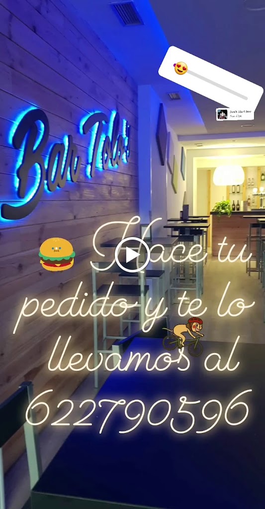 Bar Tolo's — Del propietario