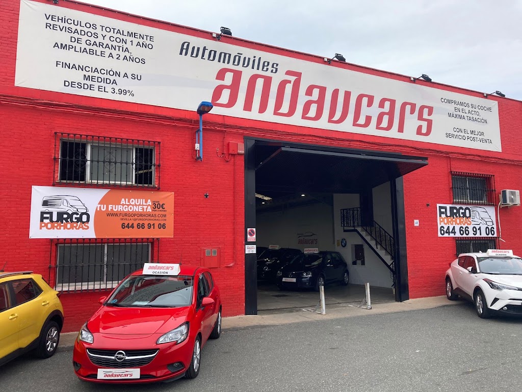 Automoviles ANDAVCARS / FURGO POR HORAS Sevilla