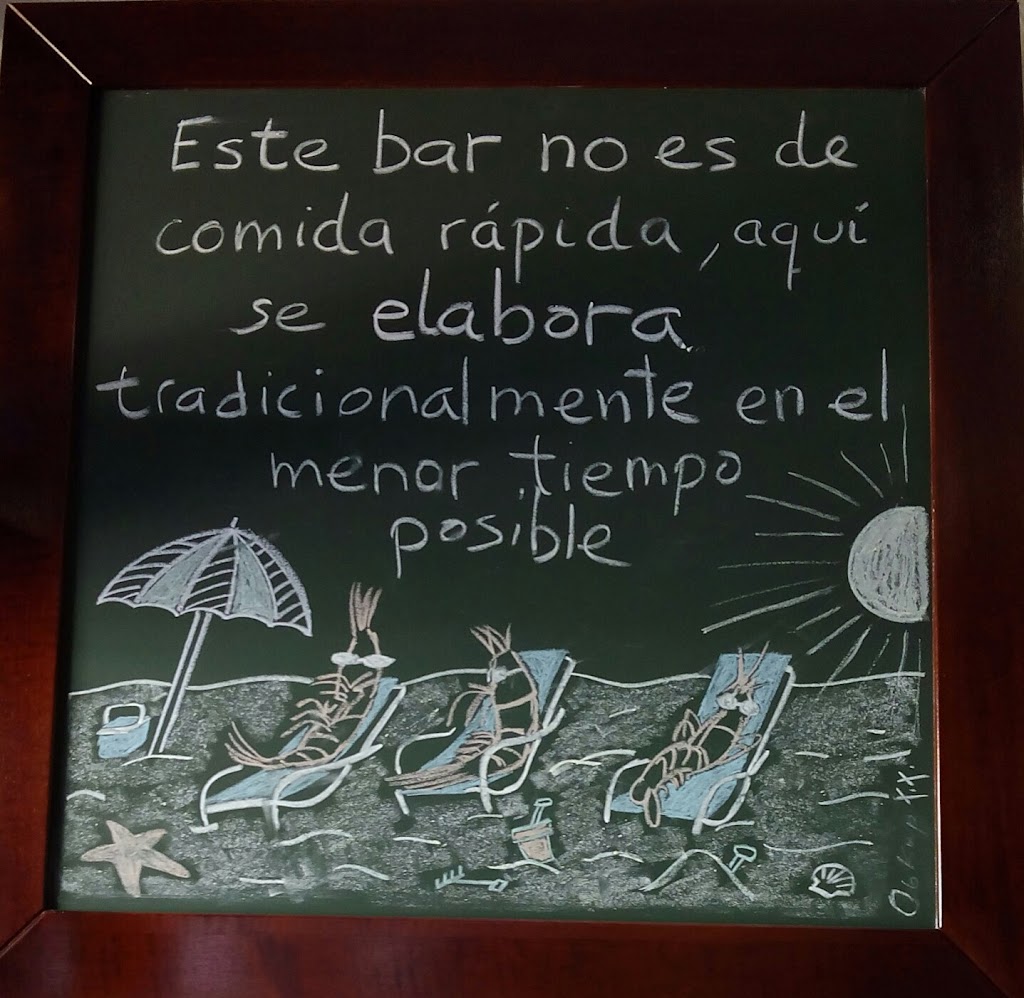 Bar Canarias — Carta