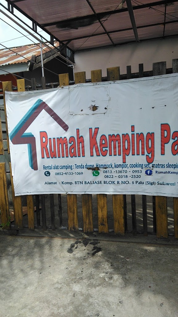 Rumah kemping palu