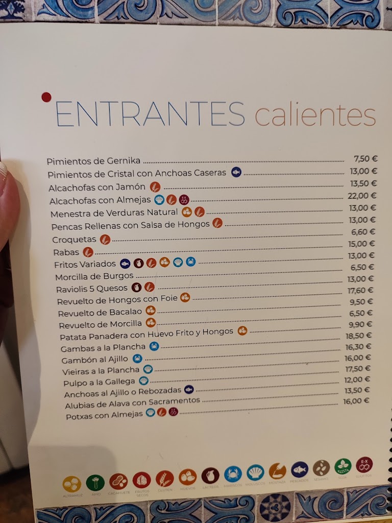 Restaurante "Xixilu" — Carta