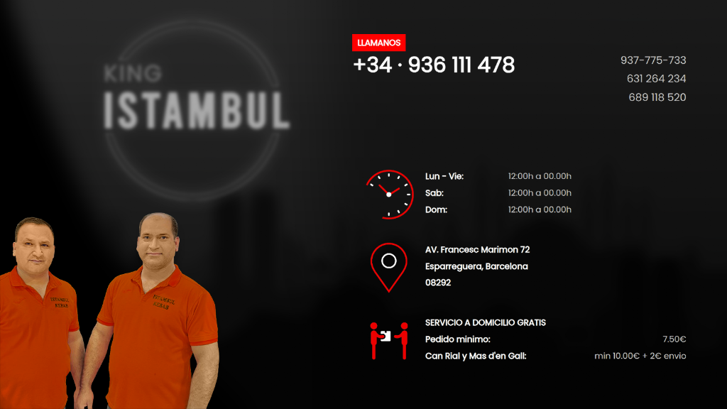 King Istambul — Del propietario