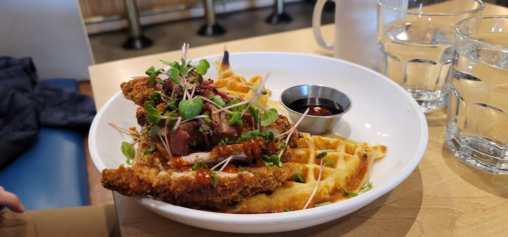 Chicken and waffles