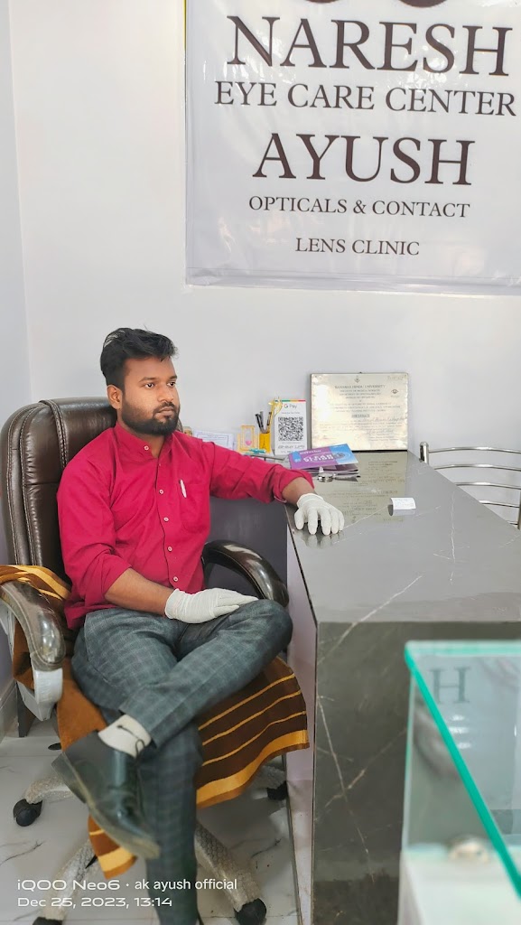 Naresh Eye Care Center Ayush Opticals Contact Lens Clinic