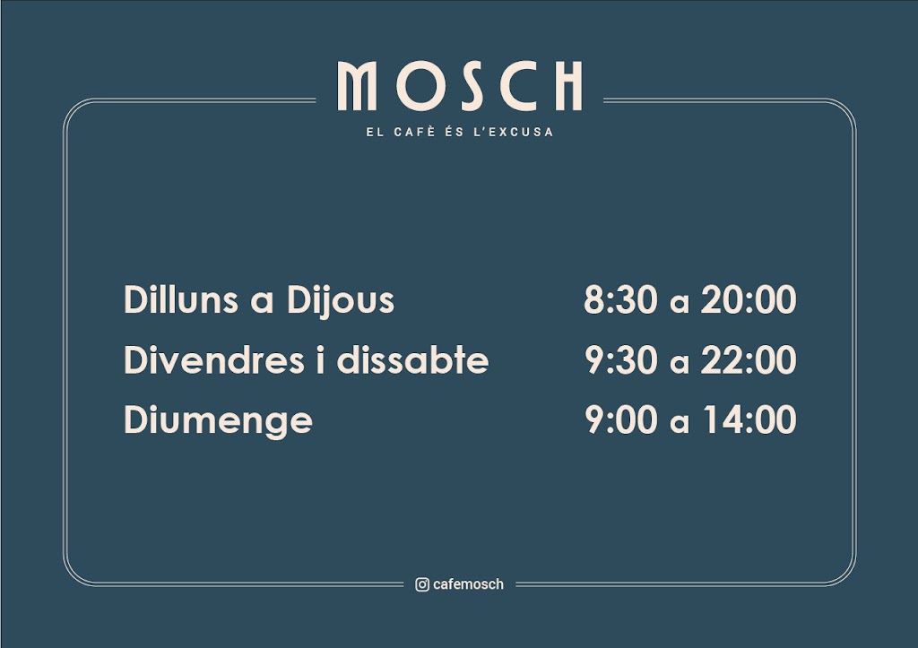 CAFE MOSCH — Mas recientes