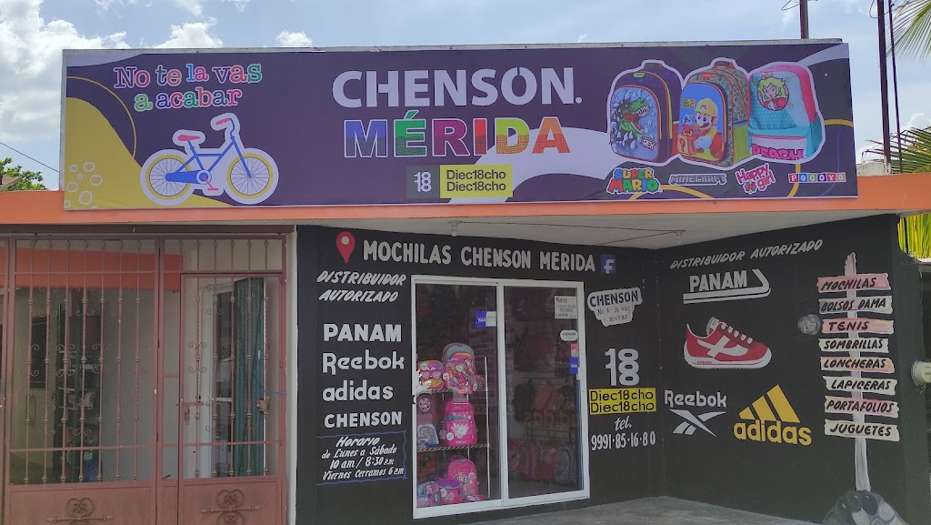 Mochilas Chenson Merida.