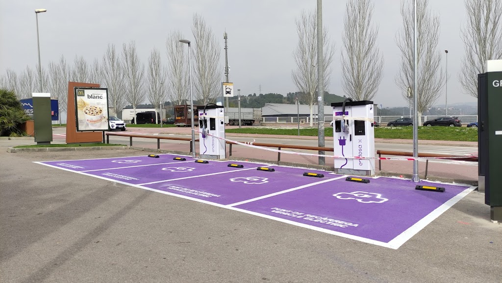 Estacion de carga de vehiculos electricos