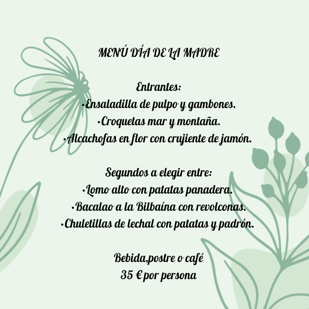 Casa Nuria — Carta