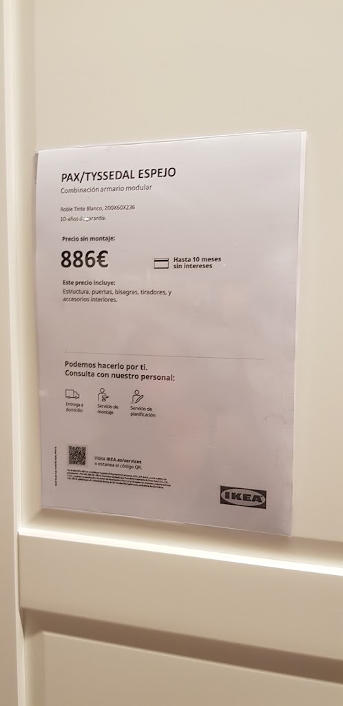 Restaurante IKEA Sevilla — Carta